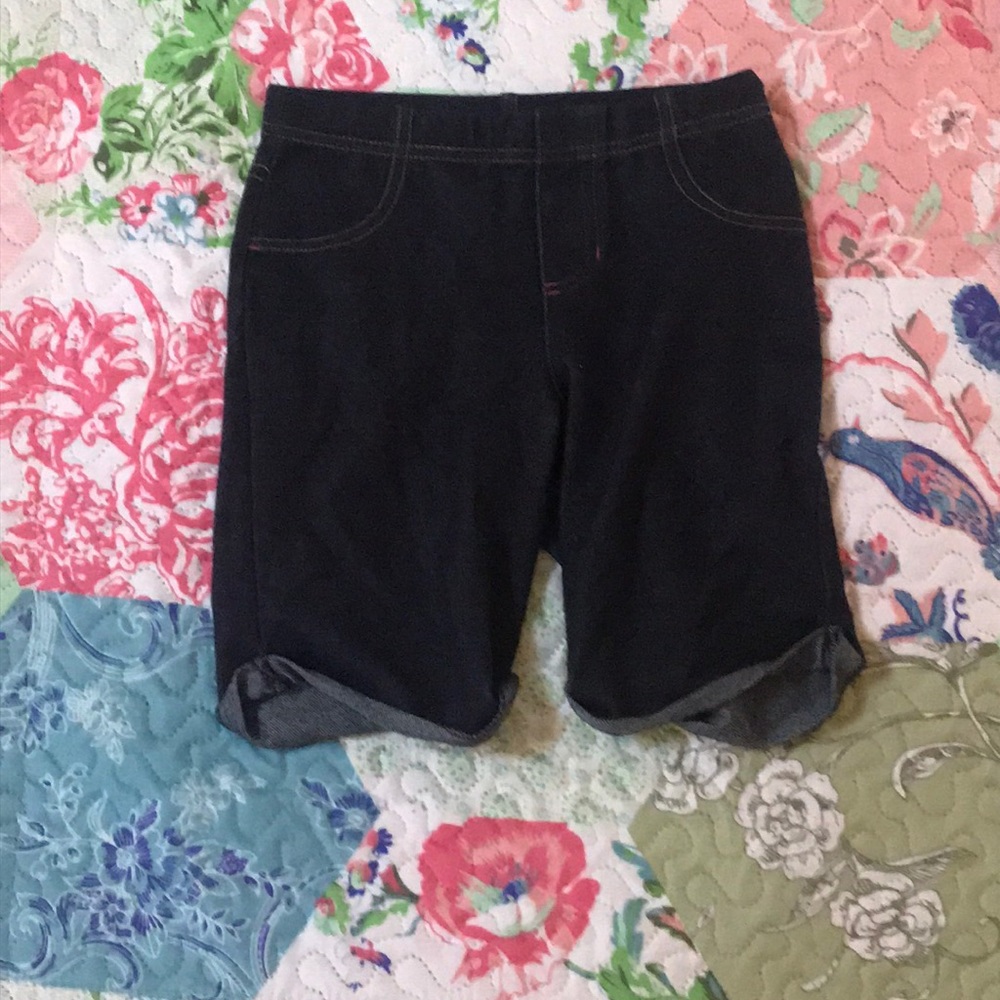 Girls long Jean shorts